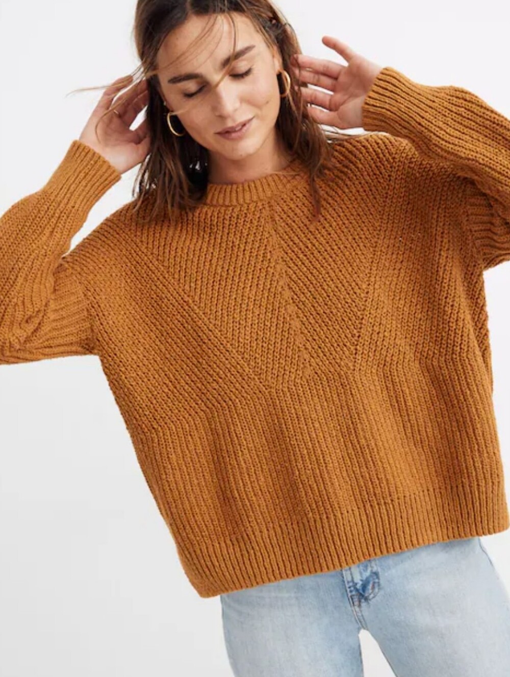 Madewell Joslin Oversized Sweater Size Medium